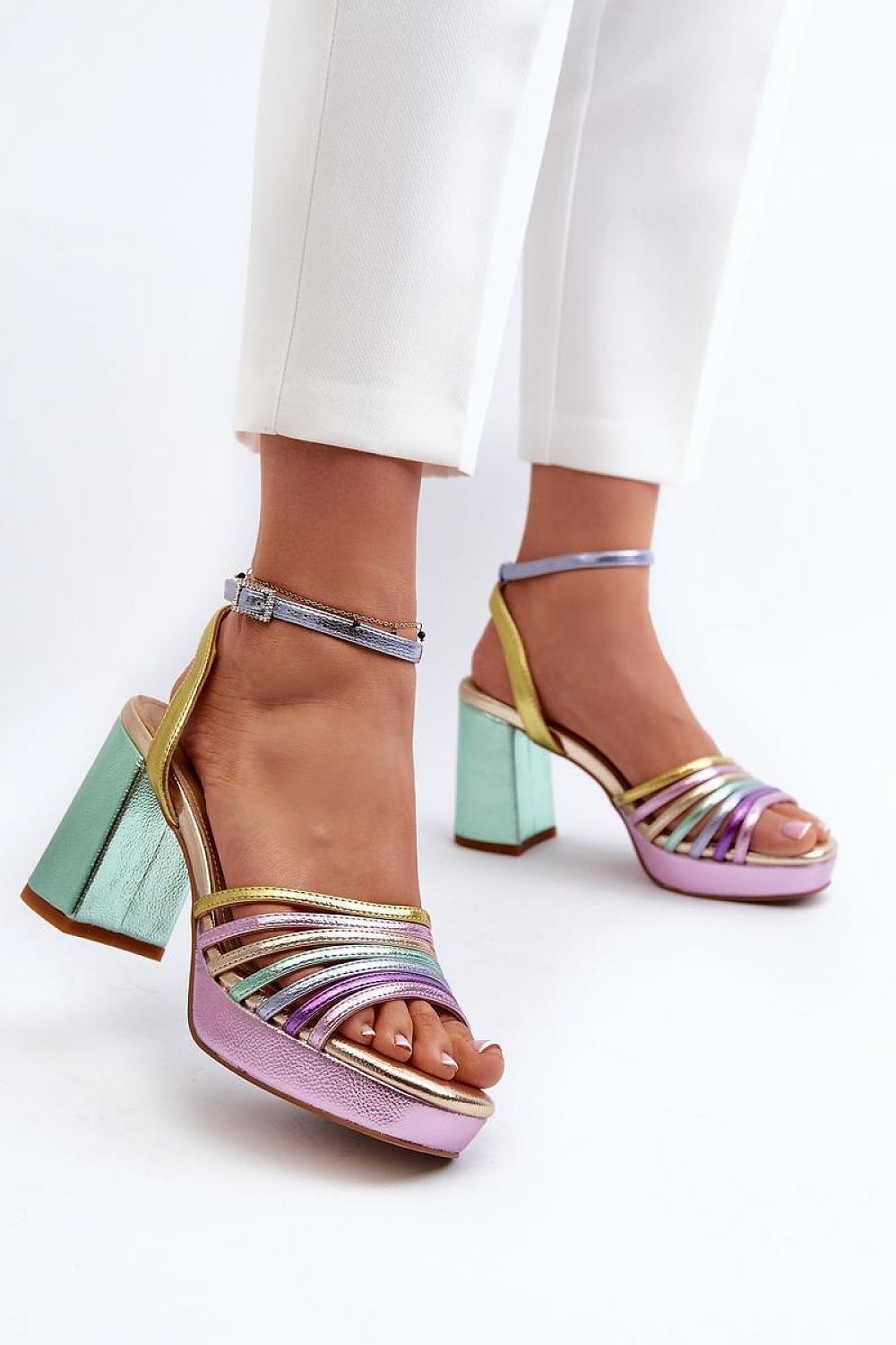  Сандали на ток model 196965 Step in style 