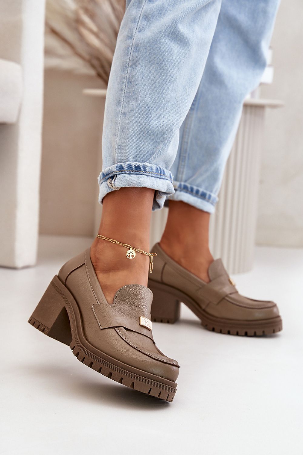  Ниски обувки с ток model 199314 Step in style 