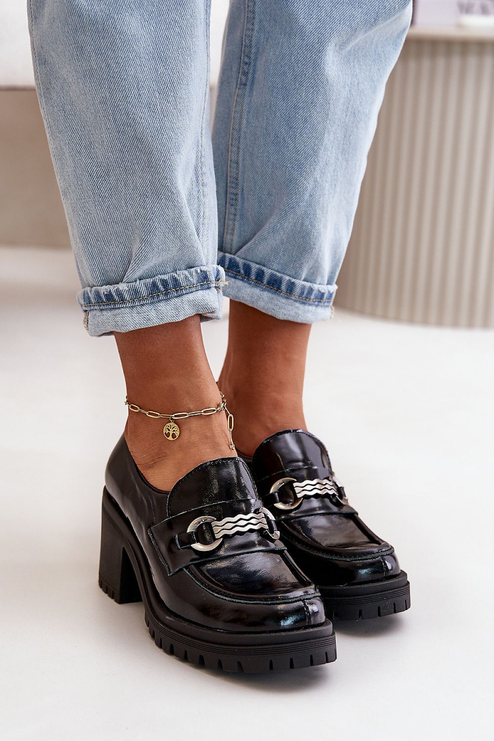  Ниски обувки с ток model 199810 Step in style 
