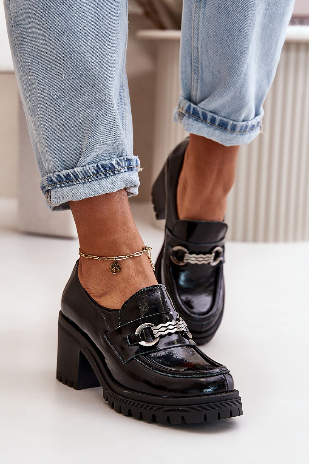  Ниски обувки с ток model 199810 Step in style 