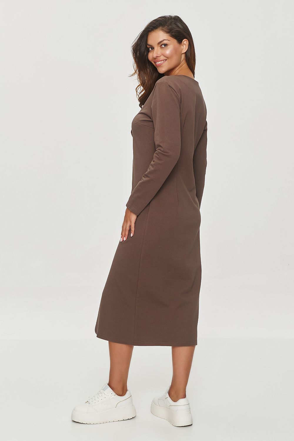  Дневна рокля model 200063 Makadamia 