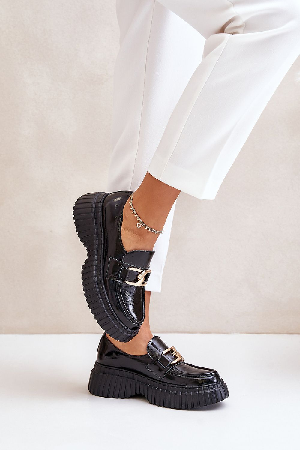  Полуботуши на платформа model 201139 Step in style 