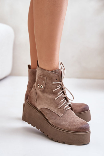  Ботуши на платформа model 201171 Step in style 