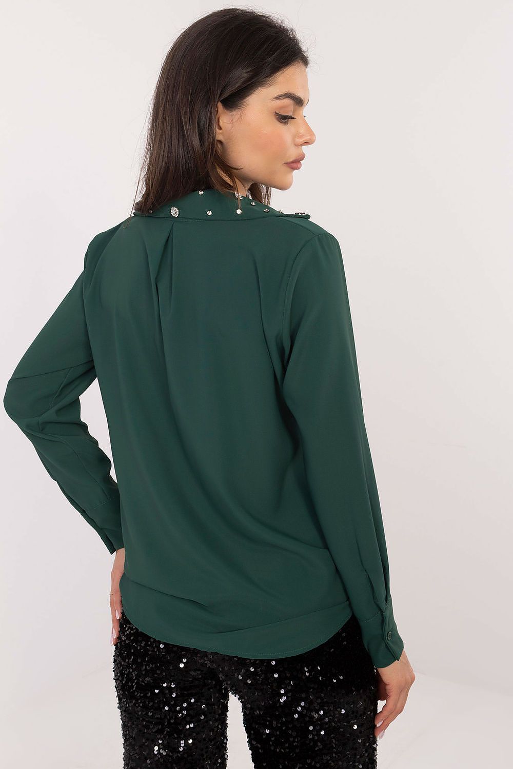  Риза с дълъг ръкав model 203103 Italy Moda 