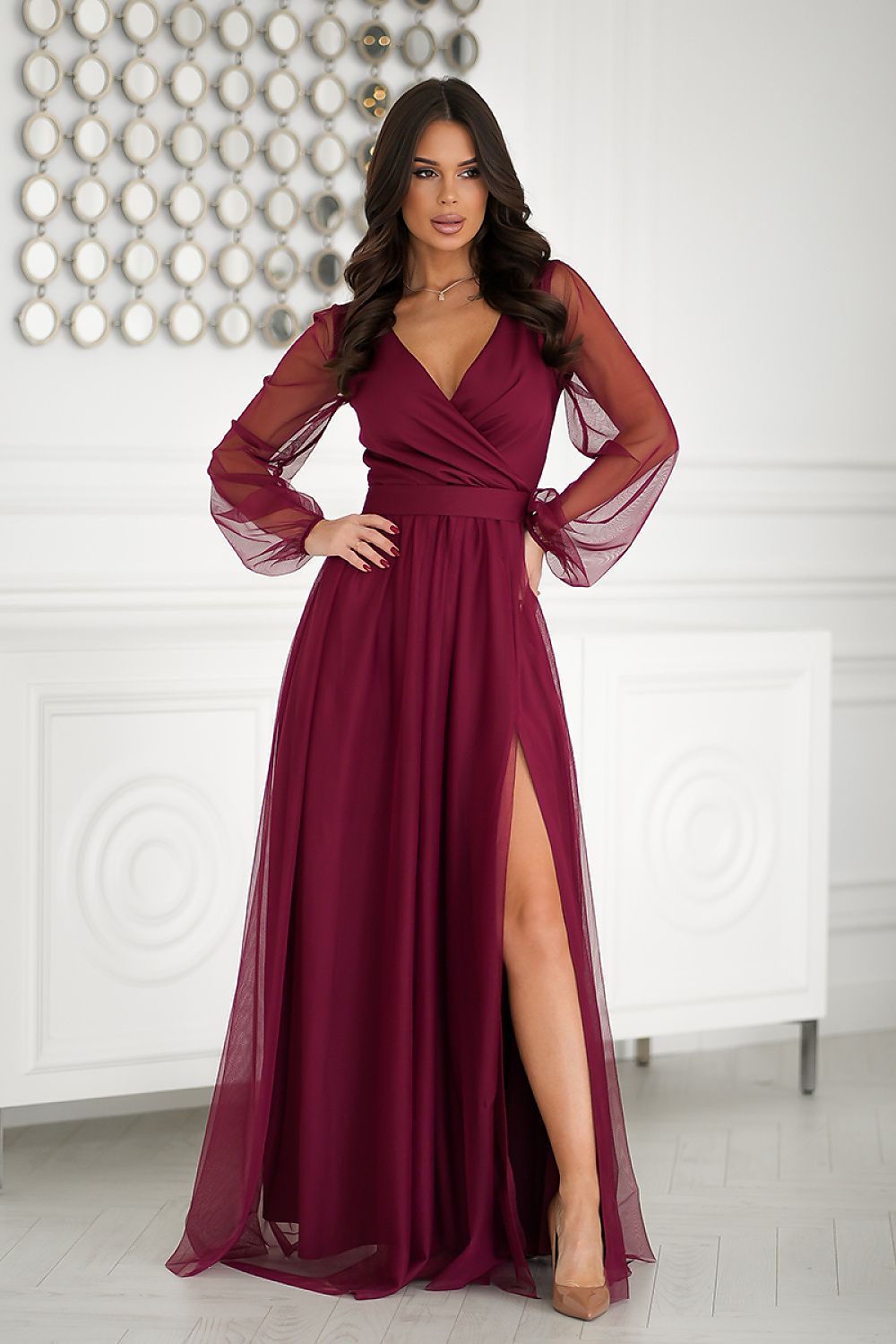  Дълга рокля model 203762 Bicotone 