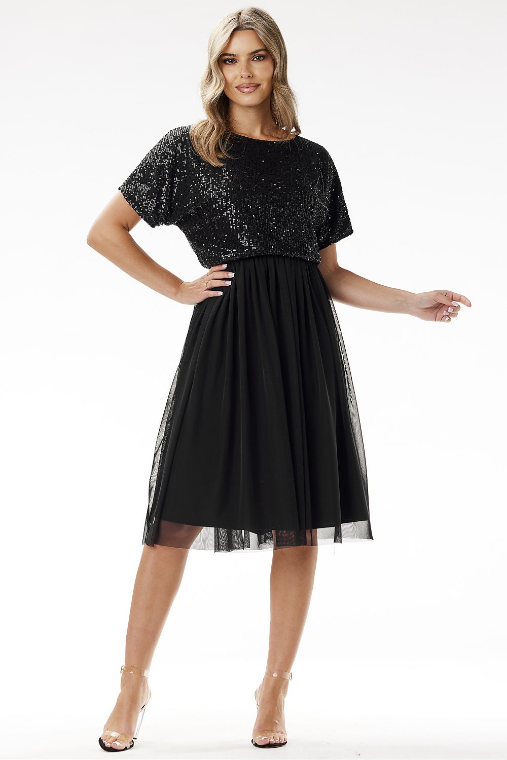  Вечерна рокля model 204289 awama 