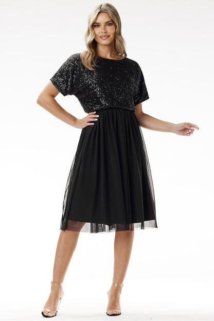  Вечерна рокля model 204289 awama 