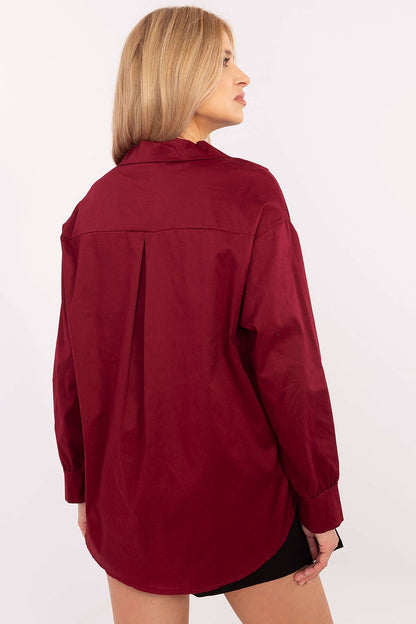  Риза с дълъг ръкав model 204357 Italy Moda 