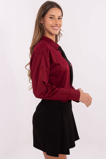  Риза с дълъг ръкав model 204398 Italy Moda 