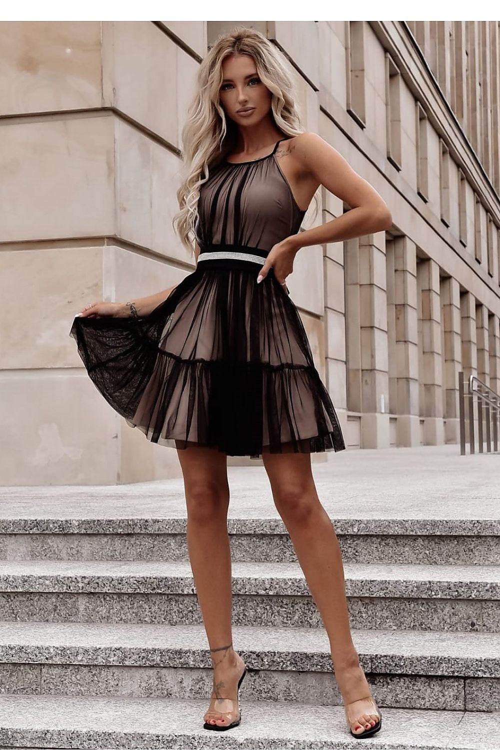  Вечерна рокля model 208930 With You 