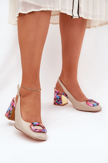  Сандали на ток model 210693 Step in style 