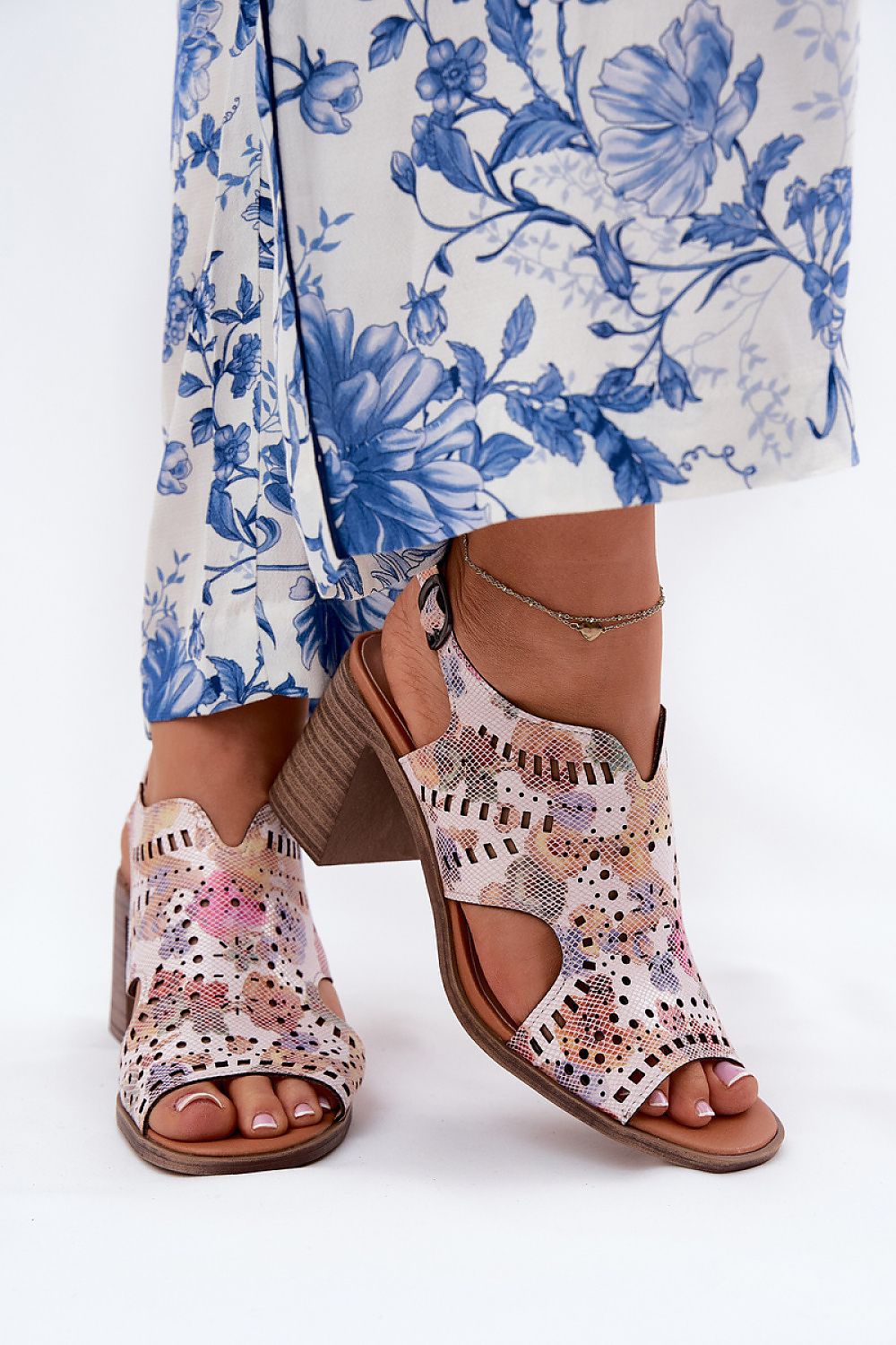  Сандали на ток model 211363 Step in style 