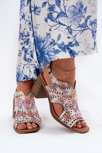  Сандали на ток model 211363 Step in style 