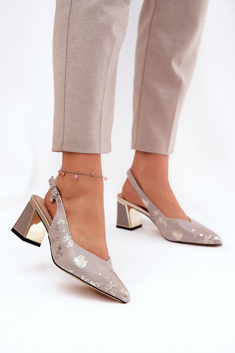  Сандали на ток model 211372 Step in style 