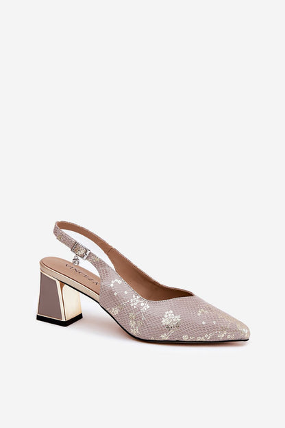  Сандали на ток model 211372 Step in style 