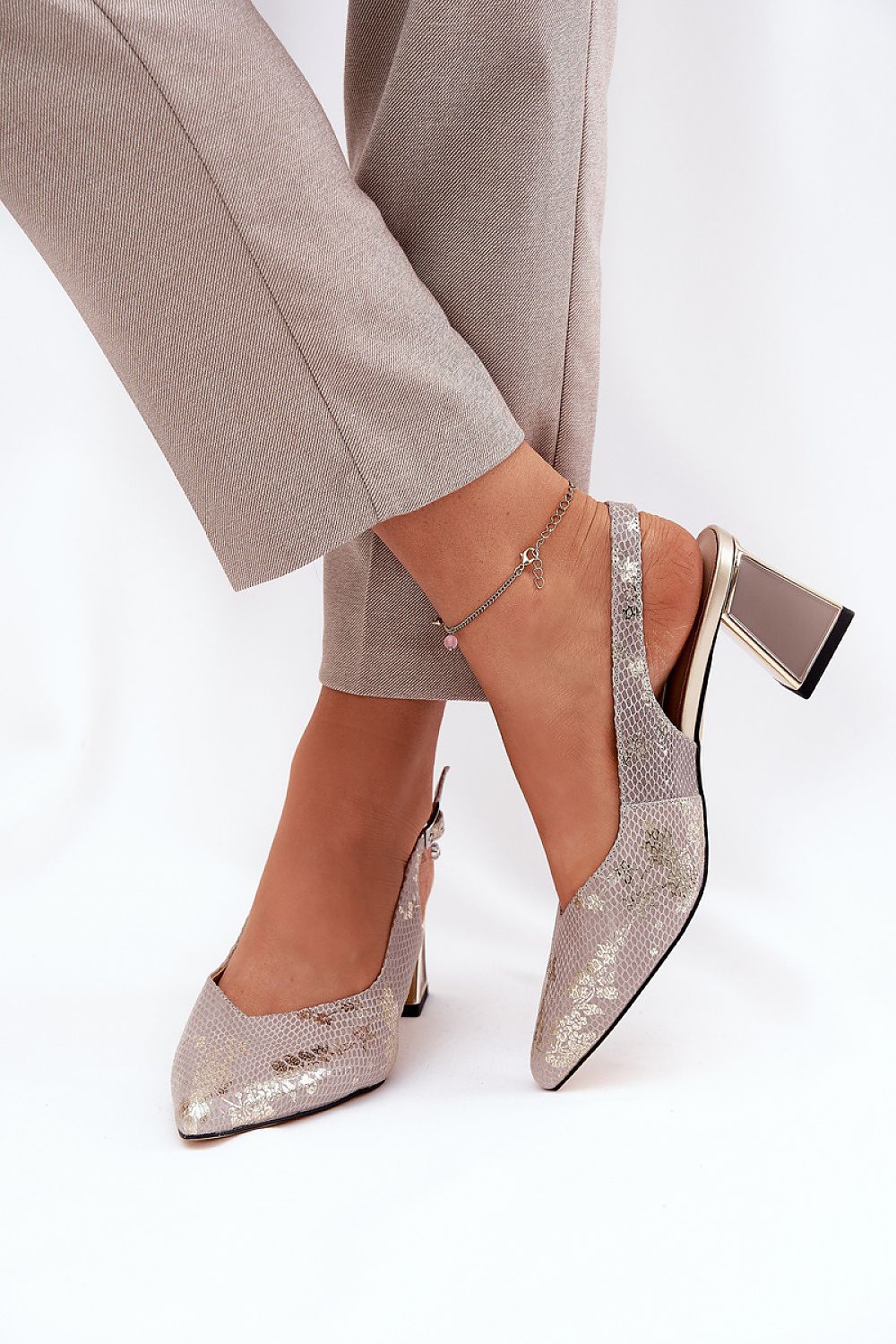  Сандали на ток model 211372 Step in style 