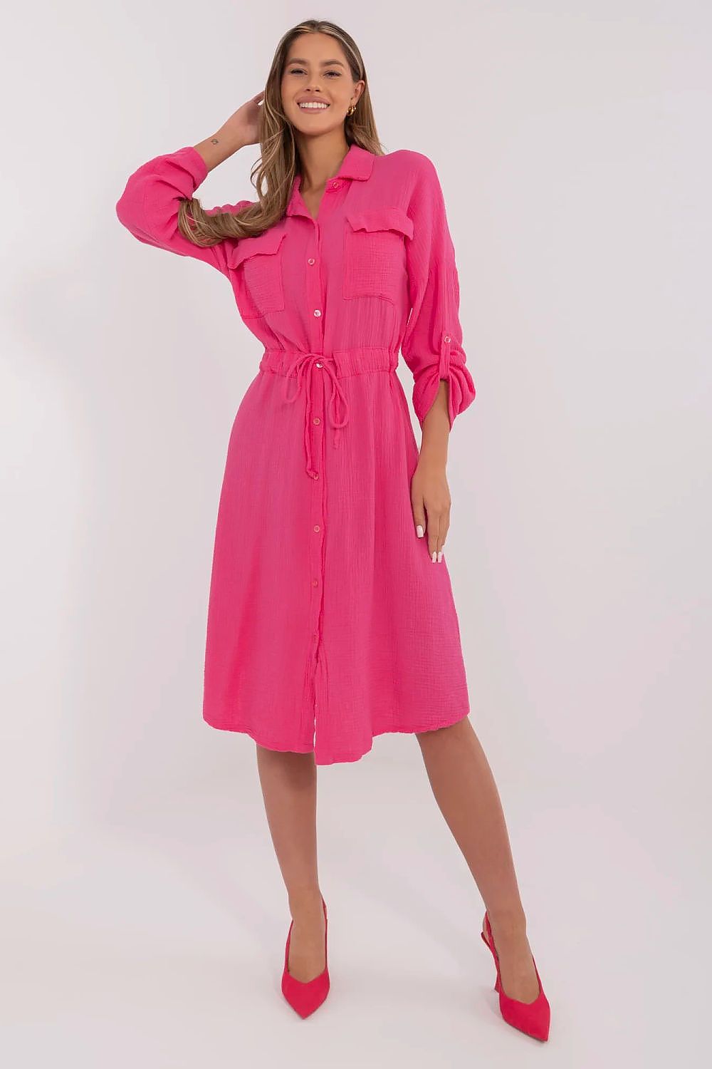  Дневна рокля model 212019 Italy Moda 