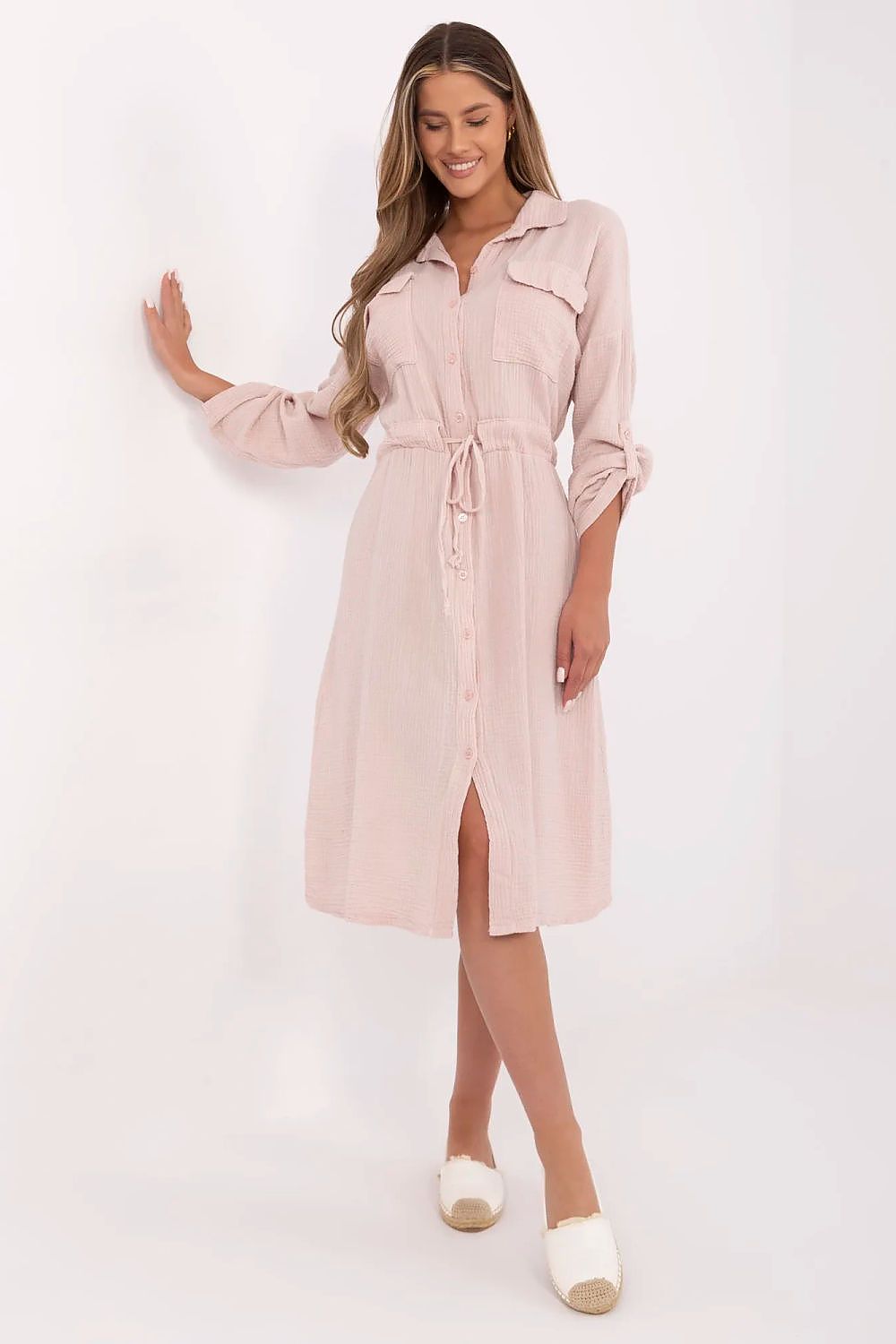  Дневна рокля model 212021 Italy Moda 