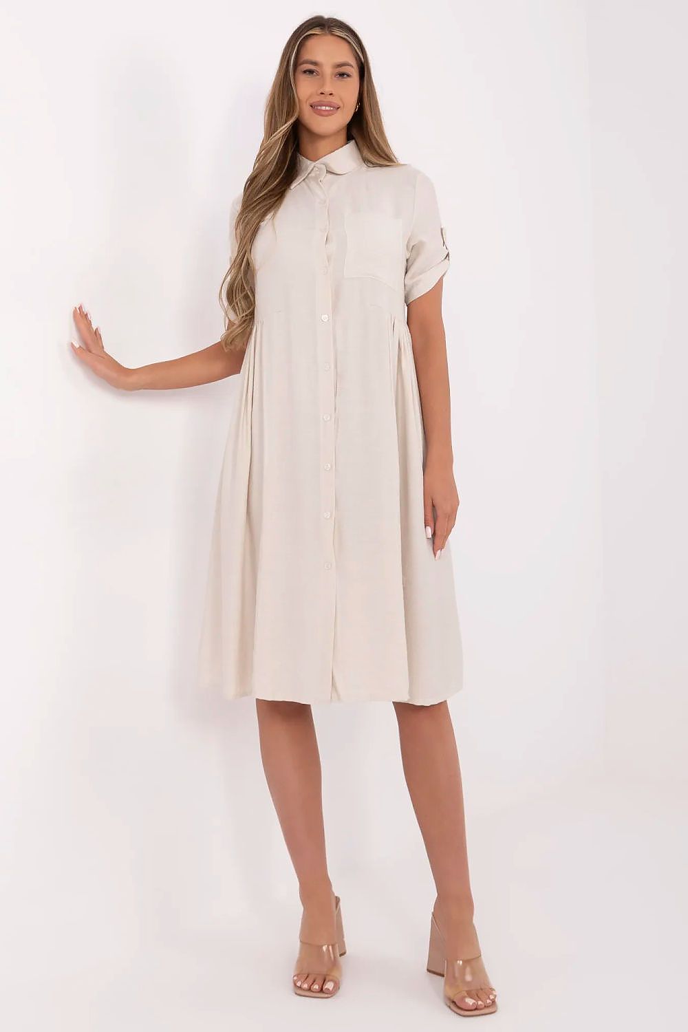  Дневна рокля model 212024 Italy Moda 