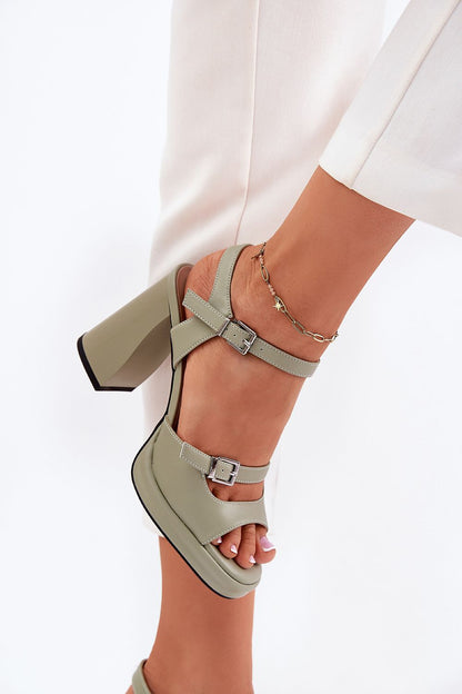  Сандали на ток model 212825 Step in style 