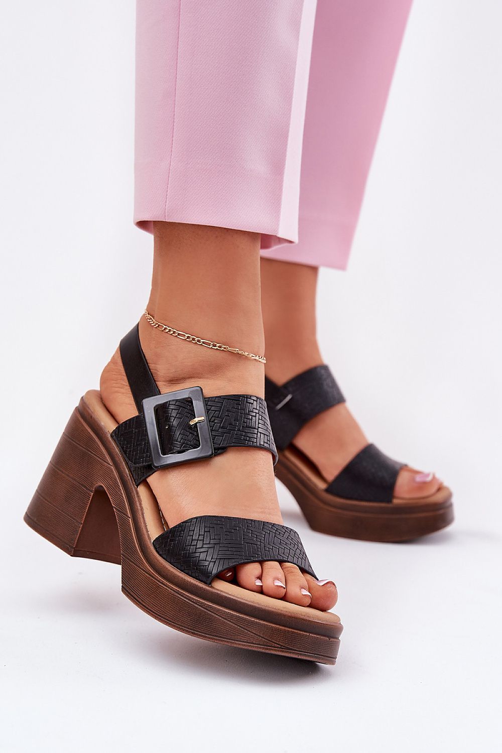  Сандали на ток model 213164 Step in style 