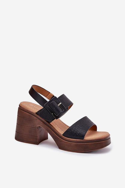  Сандали на ток model 213164 Step in style 