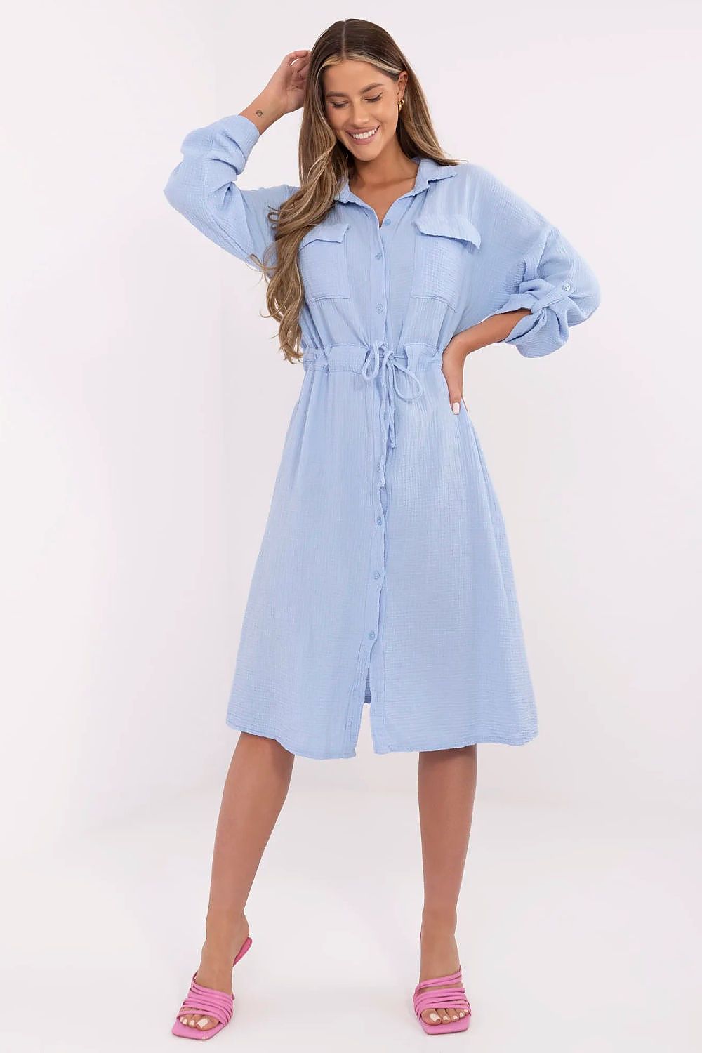  Дневна рокля model 213316 Italy Moda 