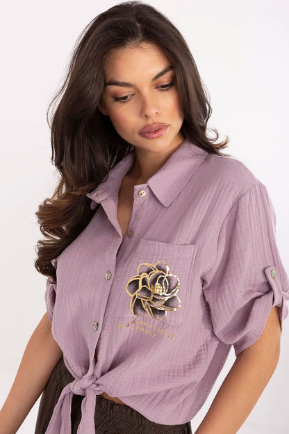  Риза model 213425 Italy Moda 