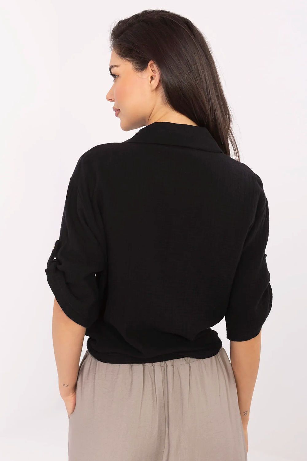  Риза model 213429 Italy Moda 
