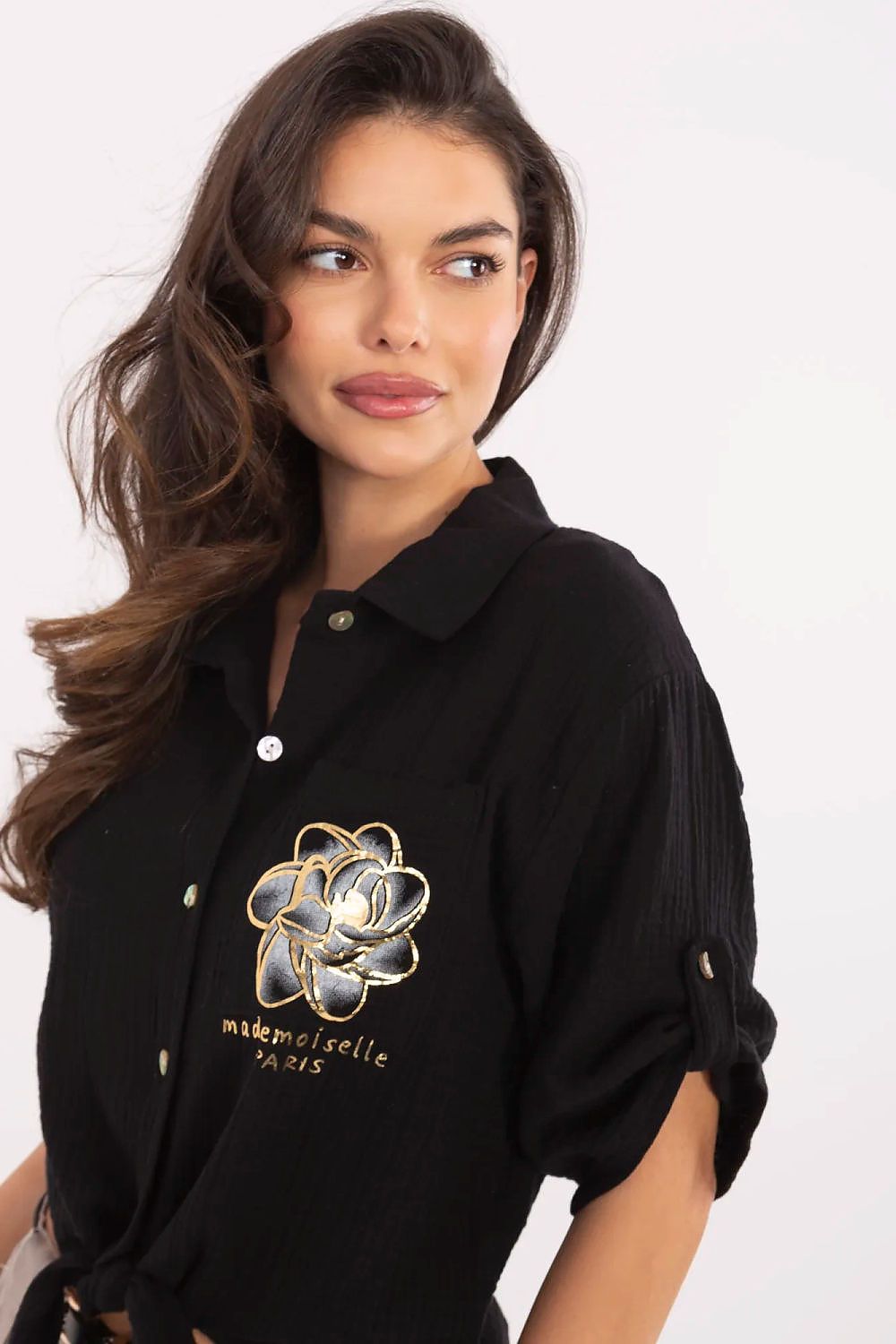  Риза model 213429 Italy Moda 