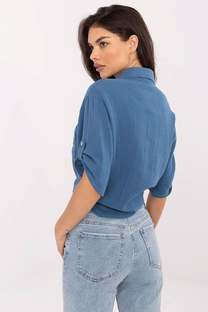  Риза model 213430 Italy Moda 