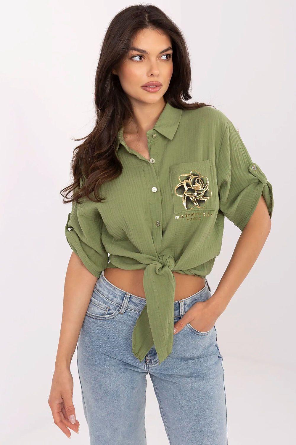  Риза model 213431 Italy Moda 