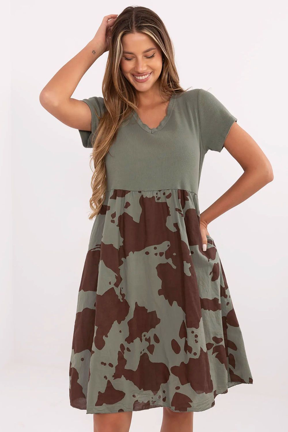  Дневна рокля model 213801 Italy Moda 