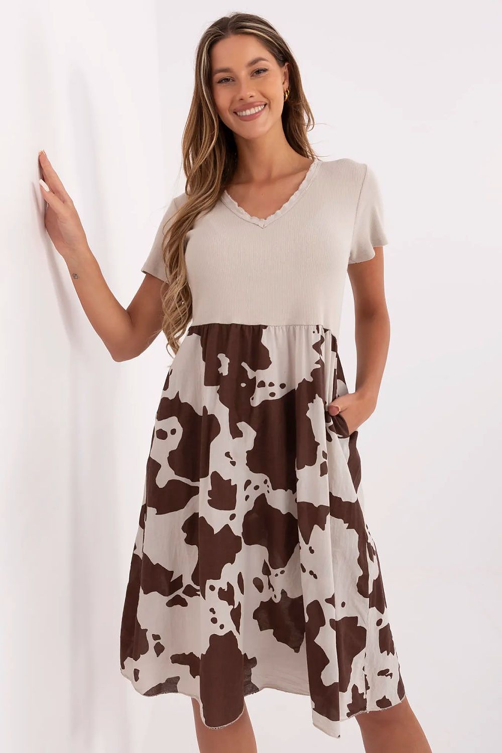 Дневна рокля model 213802 Italy Moda 