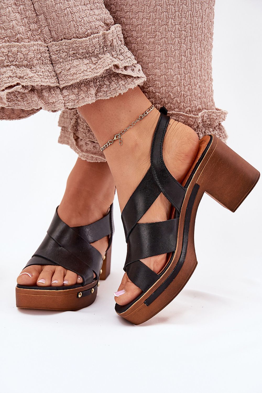  Сандали на ток model 214744 Step in style 