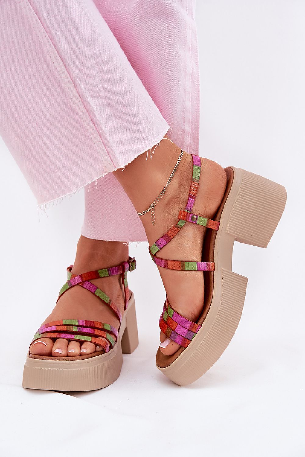  Сандали на ток model 215023 Step in style 