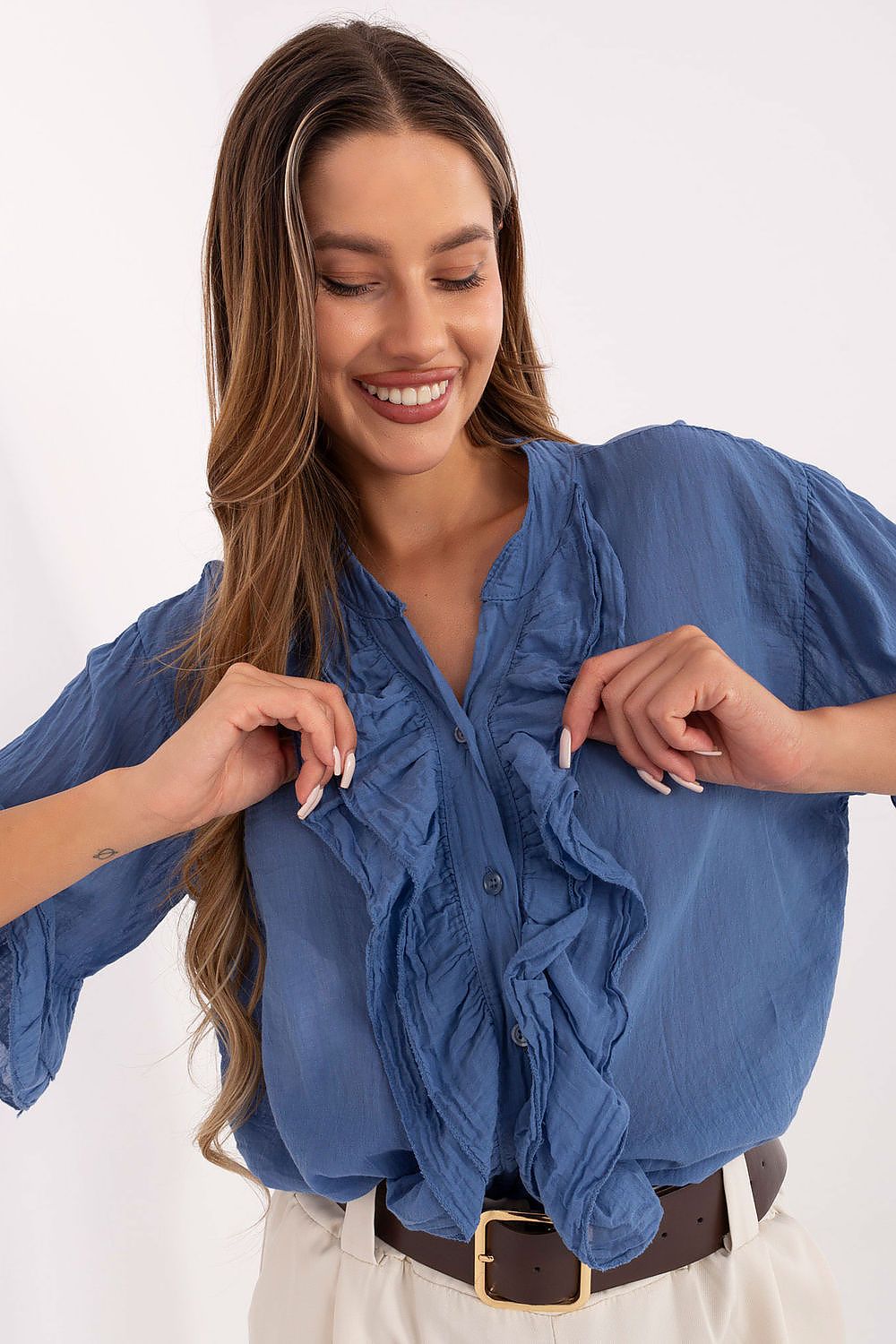  Риза model 215810 Italy Moda 