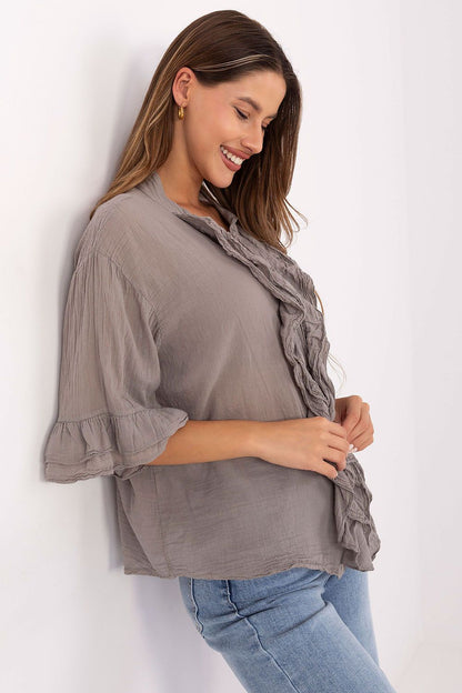  Риза model 215813 Italy Moda 