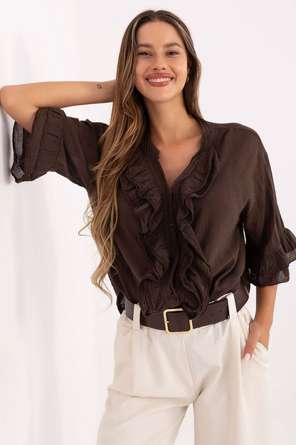  Риза model 215814 Italy Moda 