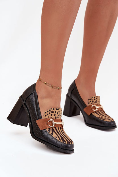  Ниски обувки с ток model 217843 Step in style 