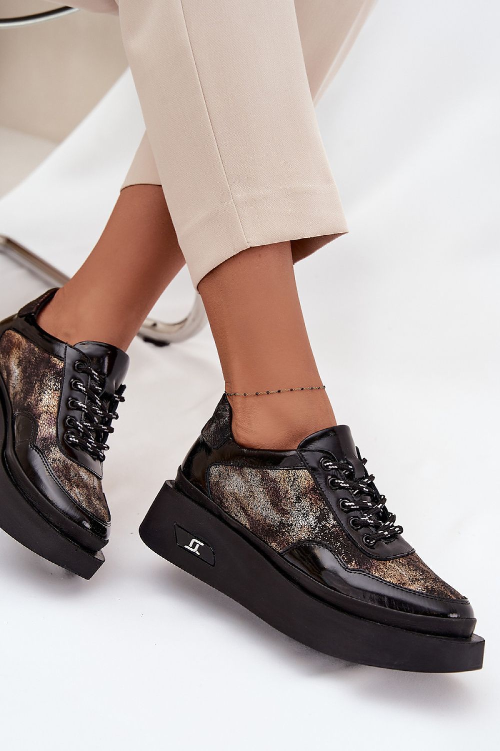  Полуботуши на платформа model 219106 Step in style 