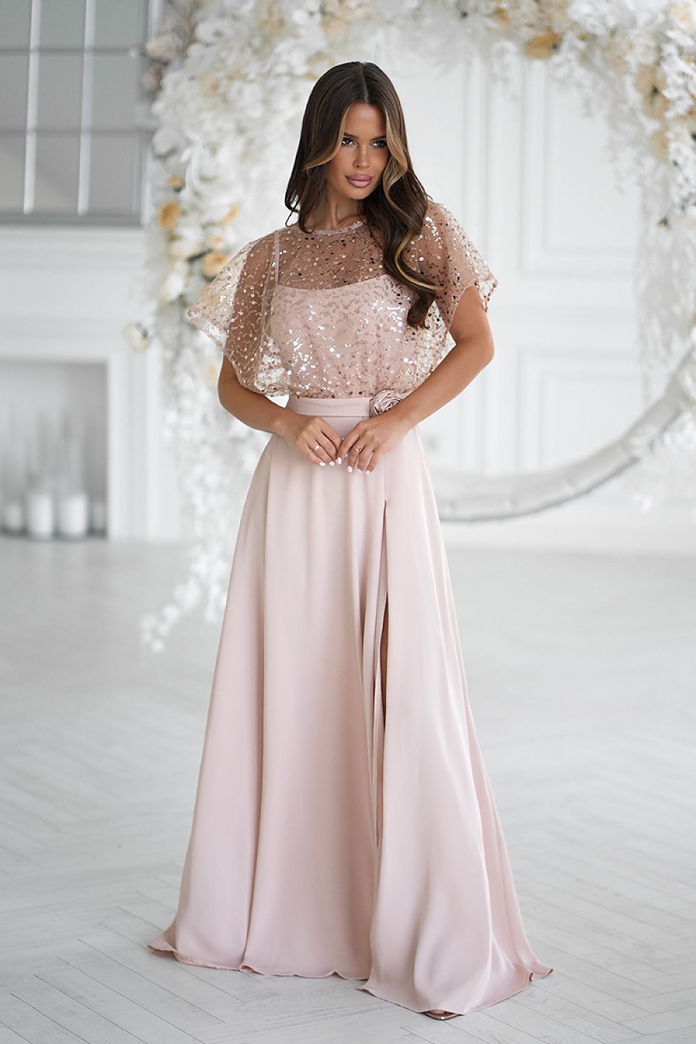  Дълга рокля model 219689 Bicotone 