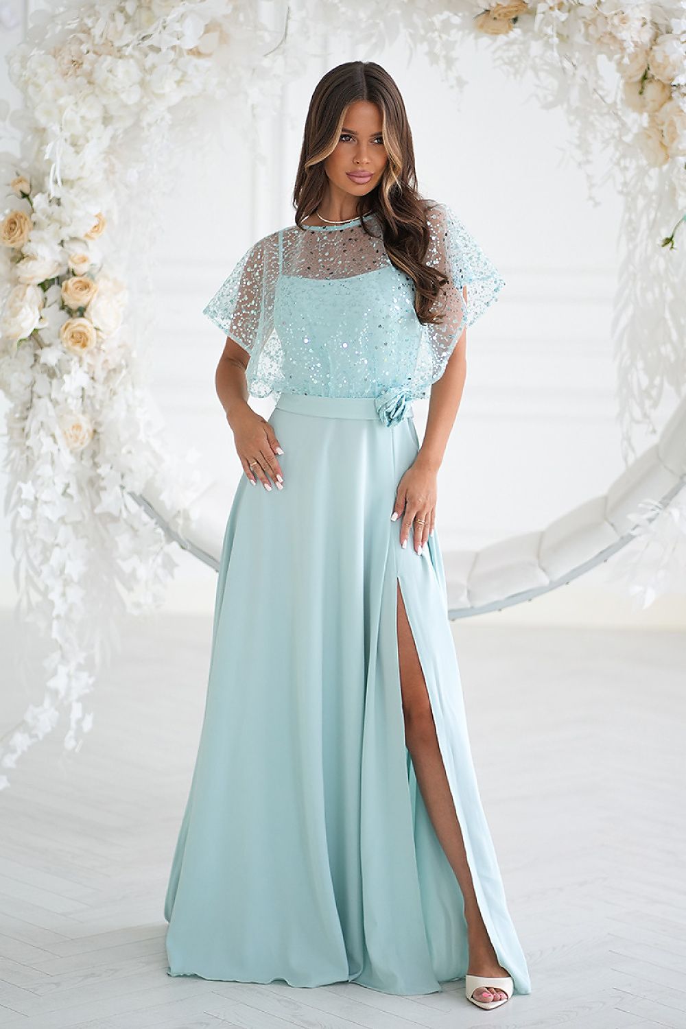  Дълга рокля model 219695 Bicotone 