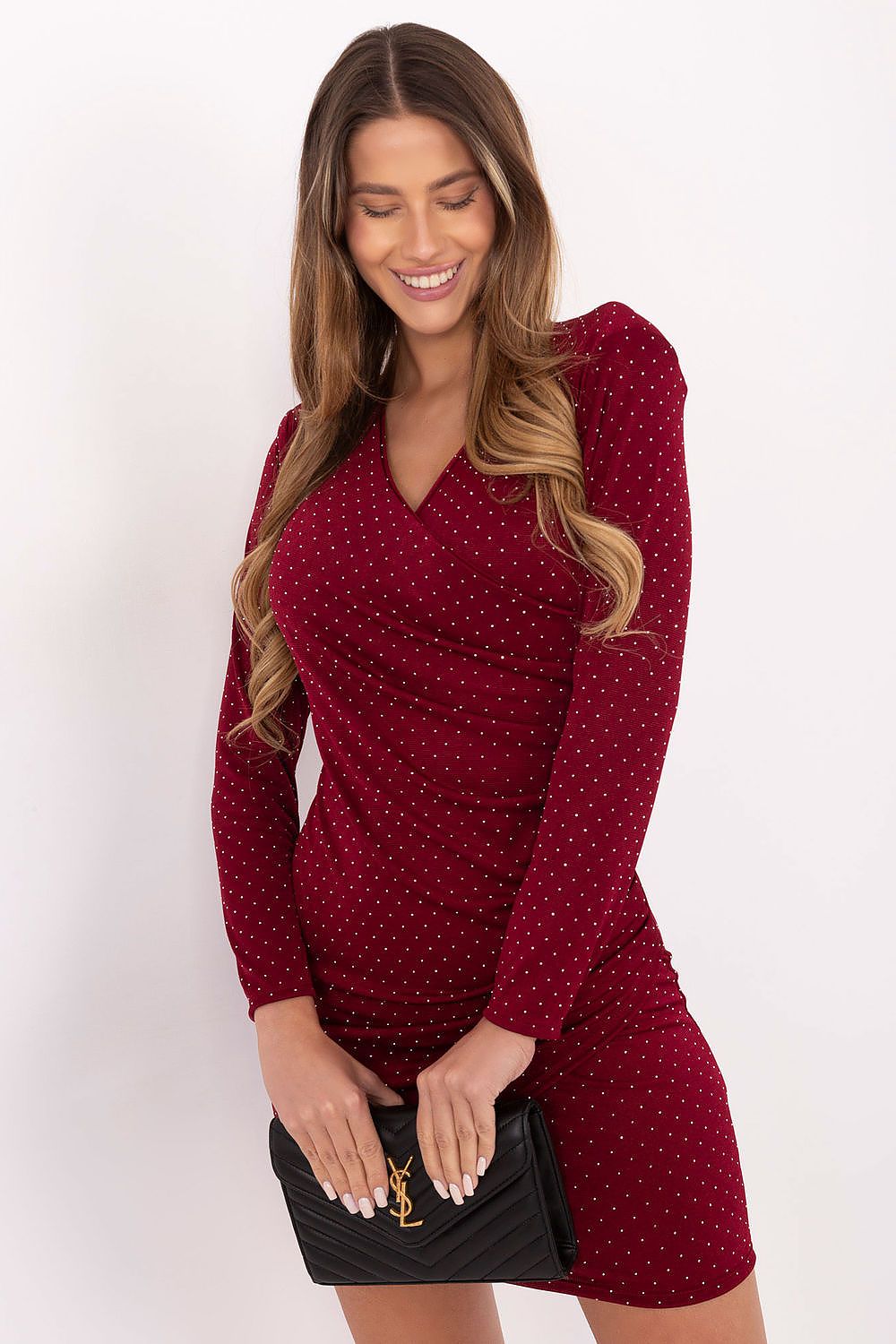  Къса рокля model 220019 Italy Moda 