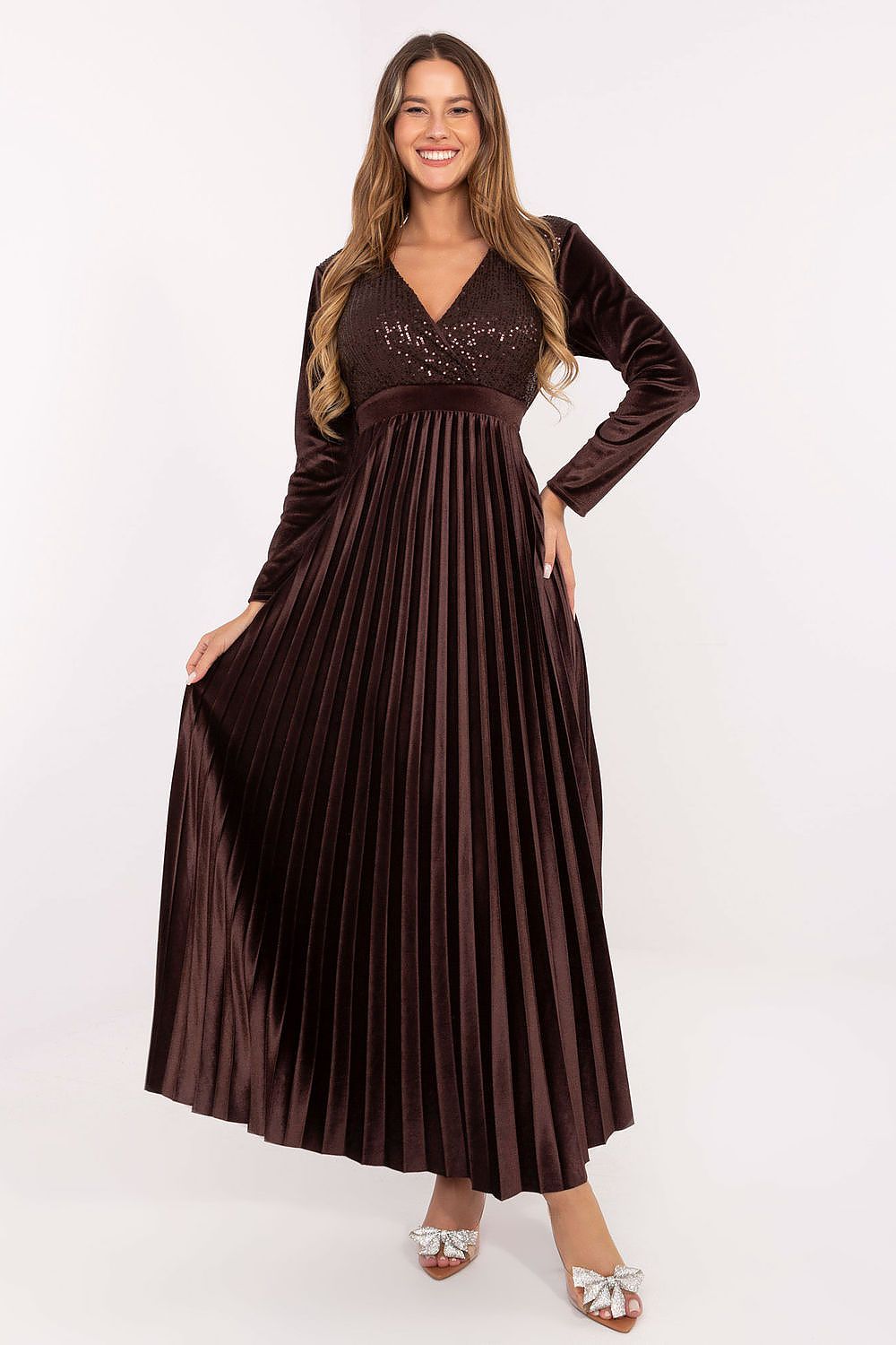  Дълга рокля model 220046 Italy Moda 