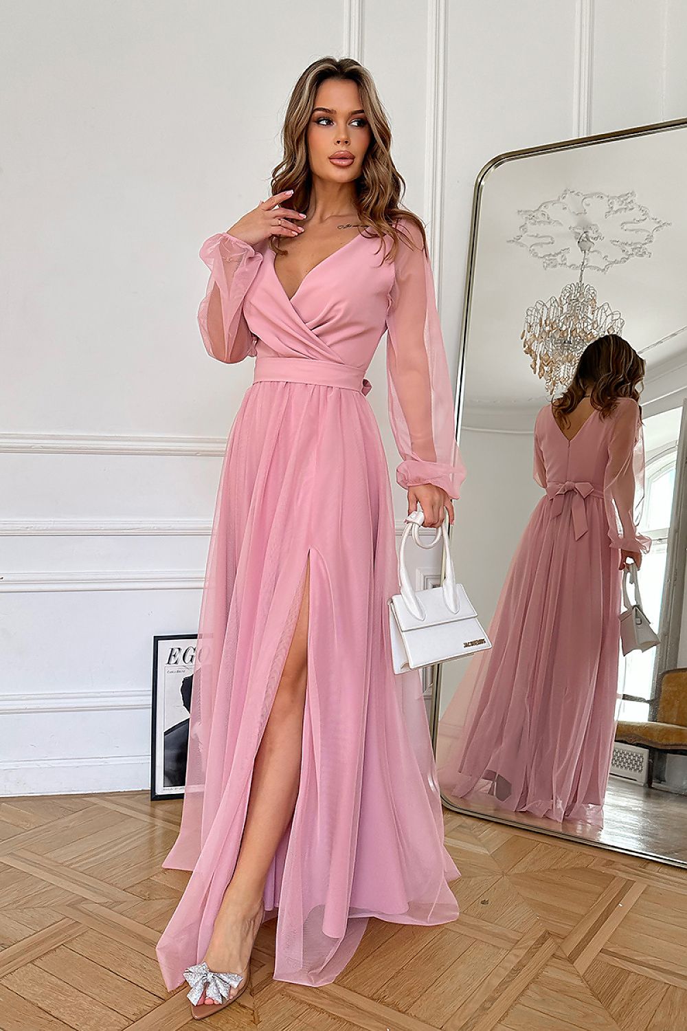  Дълга рокля model 220097 Bicotone 