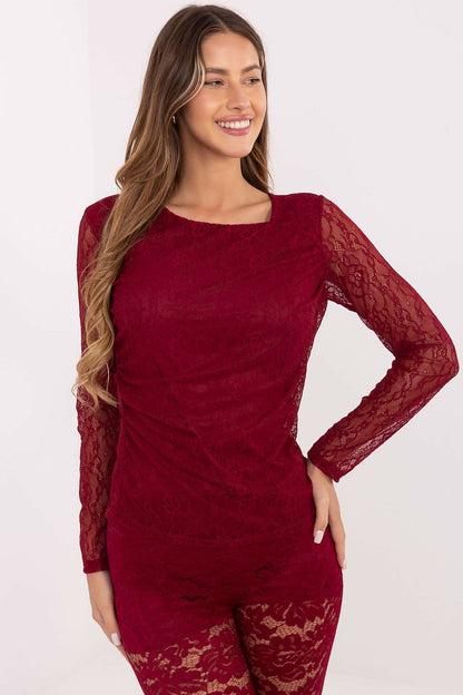 Коприна с дантела model 220323 Italy Moda 