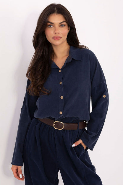  Риза с дълъг ръкав model 220822 Italy Moda 