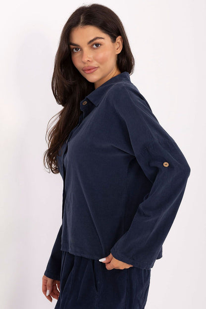  Риза с дълъг ръкав model 220822 Italy Moda 