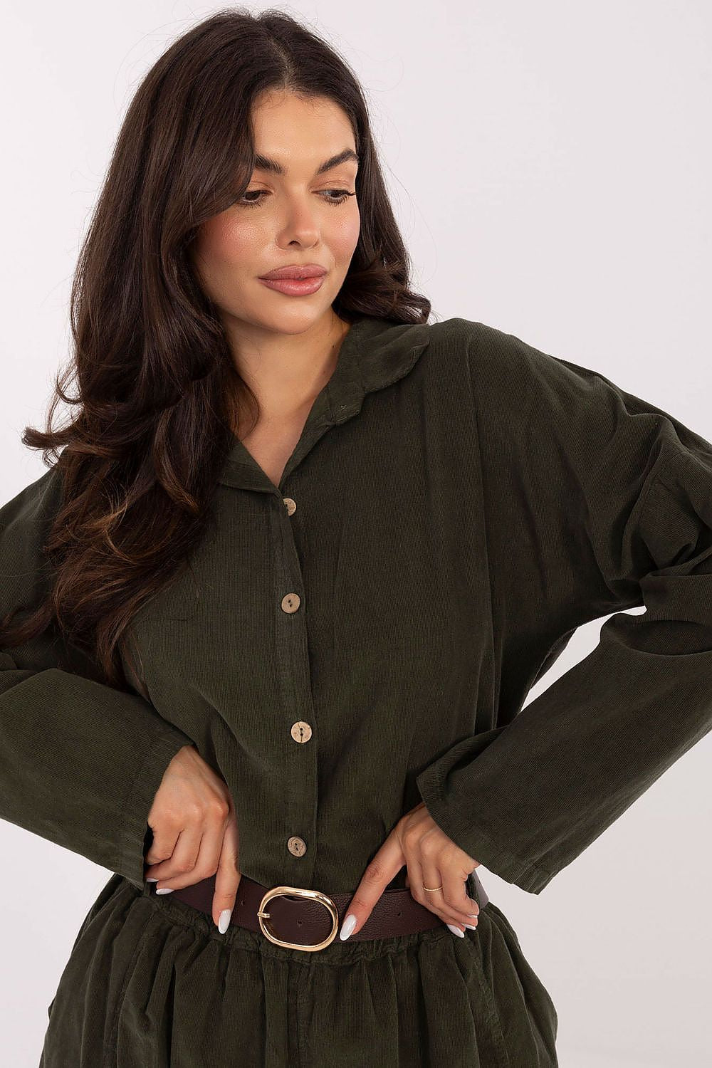  Риза с дълъг ръкав model 220823 Italy Moda 